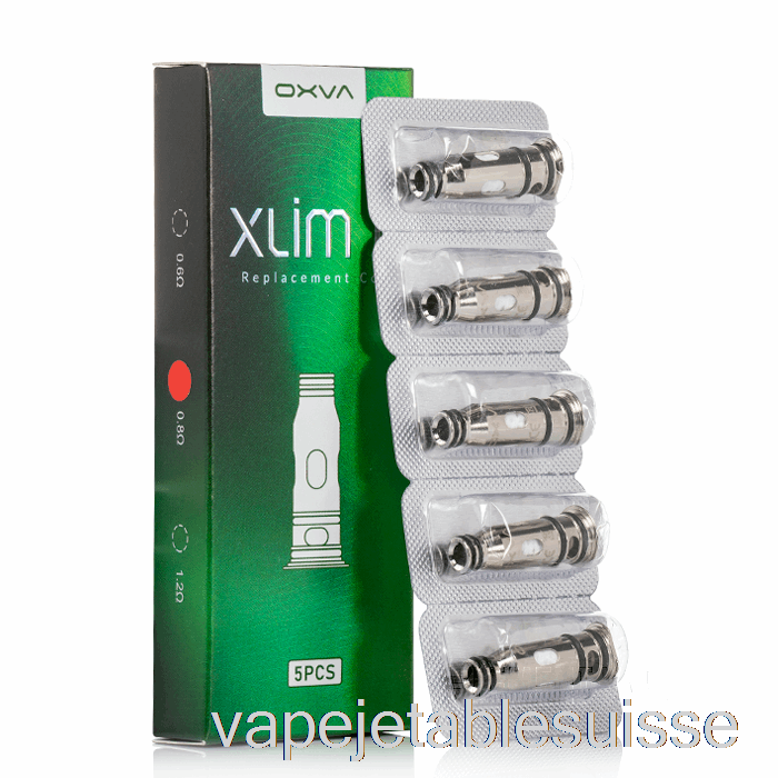 Vape Suisse Bobines De Remplacement Oxva Xlim C Bobines 0.8ohm Xlim C